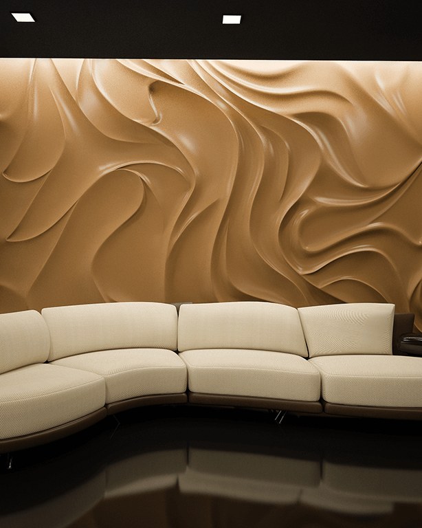 Bas-relief VELVET posé en situation