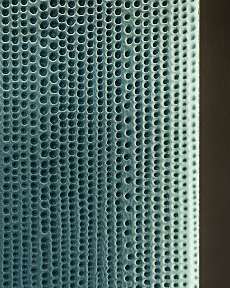 Bas-relief MATRIX, module en plâtre, motif de conception