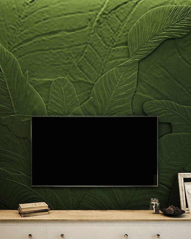 Bas-relief JUNGLE posé en situation