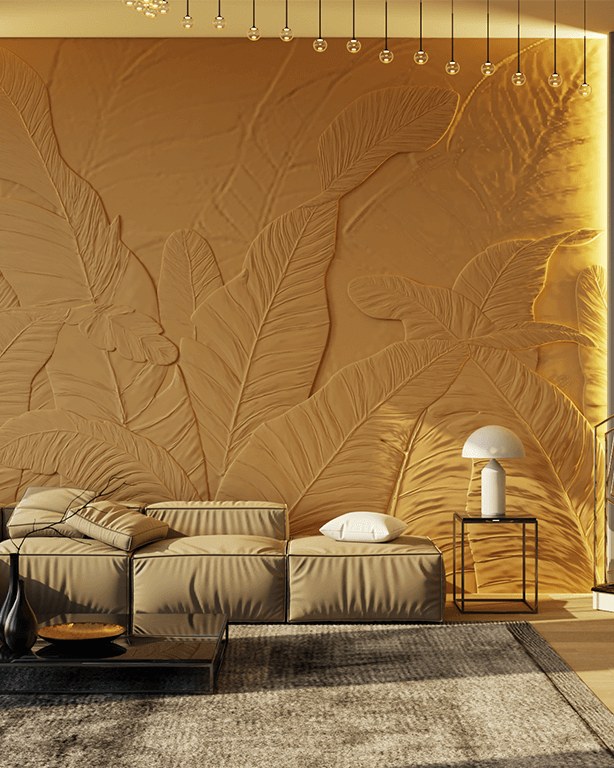 Bas-relief JUNGLE posé en situation