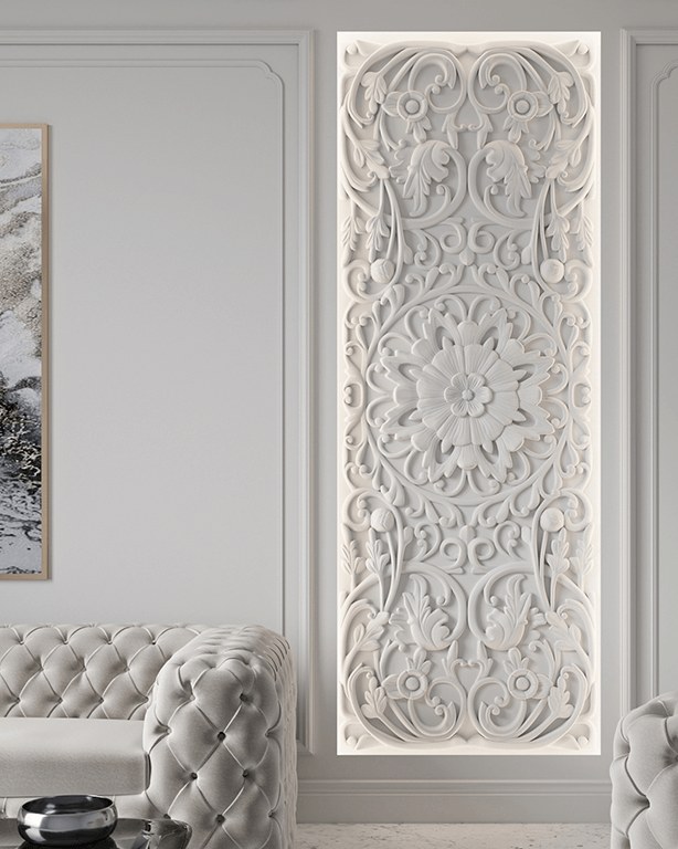 Bas-relief ARISTOCRACY posé en situation
