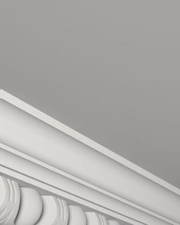 Moulure de plafond K-01, module en plâtre