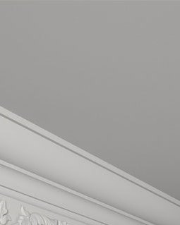 Moulure de plafond K-04, module en plâtre