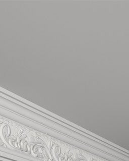 Moulure de plafond K-05, module en plâtre
