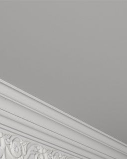 Moulure de plafond K-06, module en plâtre