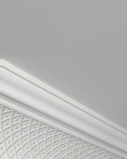 Moulure de plafond K-23, module en plâtre