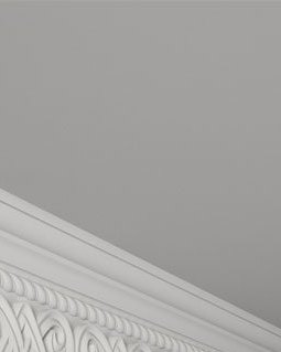 Moulure de plafond K-37, module en plâtre