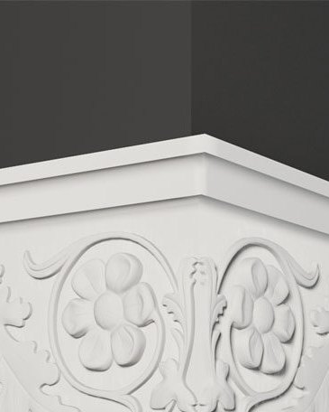 Décoration murale MK-06, module en plâtre