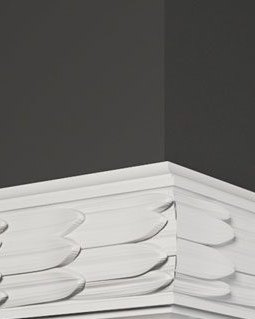 Décoration murale MK-09, module en plâtre