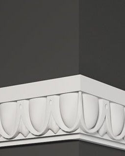 Décoration murale MK-27, module en plâtre