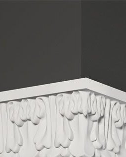 Décoration murale MK-31, module en plâtre