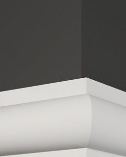 Décoration murale MQ-04, module en plâtre