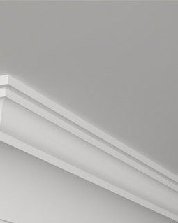 Moulure de plafond Q-08, module en plâtre