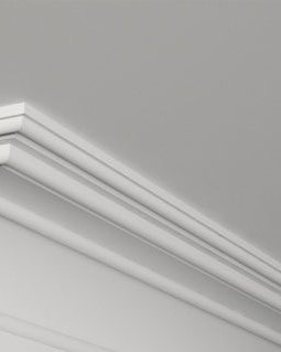 Moulure de plafond Q-09, module en plâtre