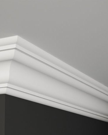 Moulure de plafond Q-11, module en plâtre