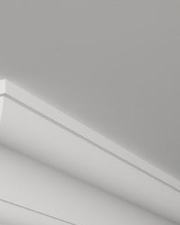 Moulure de plafond Q-13, module en plâtre