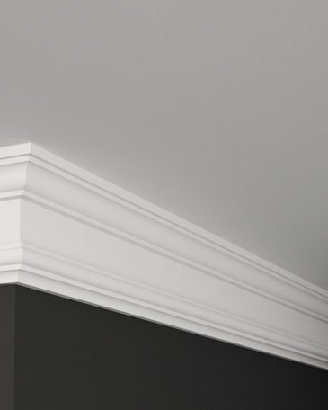 Moulure de plafond Q-19, module en plâtre