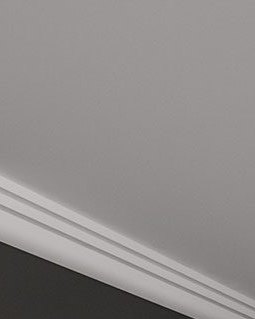 Moulure de plafond Q-38, module en plâtre