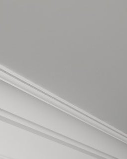 Moulure de plafond Q-39, module en plâtre