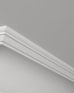 Moulure de plafond Q-42, module en plâtre