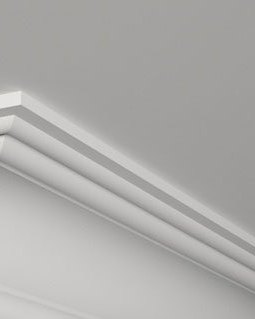 Moulure de plafond Q-45, module en plâtre