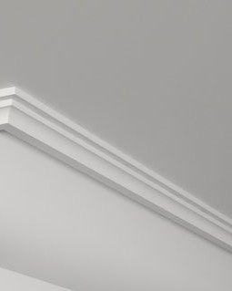 Moulure de plafond Q-46, module en plâtre