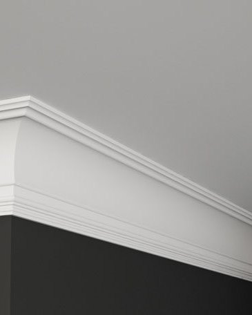 Moulure de plafond Q-50, module en plâtre