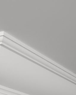 Moulure de plafond Q-52, module en plâtre