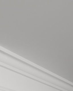 Moulure de plafond Q-57, module en plâtre