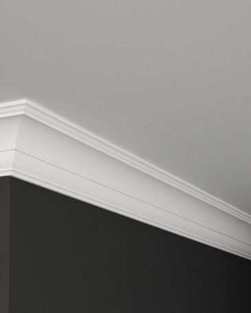 Moulure de plafond Q-58, module en plâtre