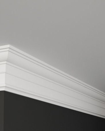 Moulure de plafond Q-59, module en plâtre