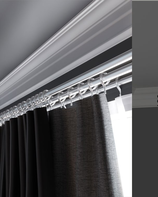 Moulure de plafond Q-59 posé en situation