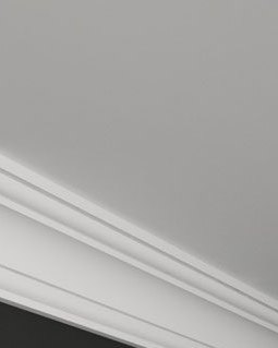 Moulure de plafond Q-63, module en plâtre