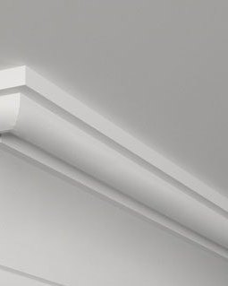 Moulure de plafond Q-66, module en plâtre