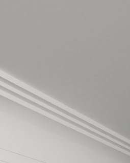 Moulure de plafond Q-68, module en plâtre