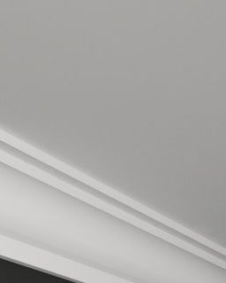 Moulure de plafond Q-69, module en plâtre